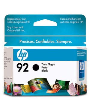 C9362WL - HP - Cartucho de tinta 92 preto Deskjet 6540