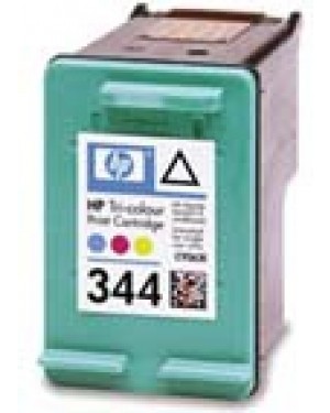 C9363EEBL - HP - Cartucho de tinta 344 ciano magenta amarelo Photosmart 8450 8150 2710 2610 375 325 Officejet 7410 731