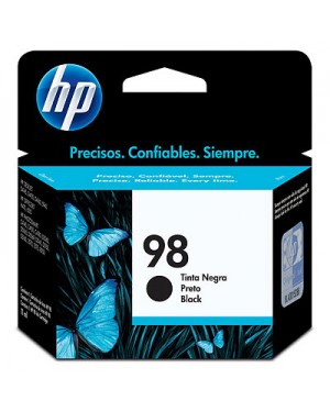C9364WL - HP - Cartucho de tinta 98 preto Deskjet 6540