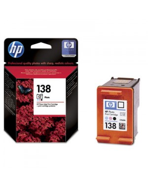 C9369HE - HP - Cartucho de tinta 138 preto ciano claro magenta clara