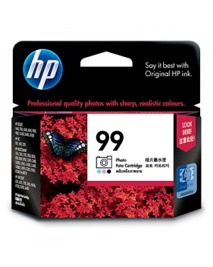 C9369WA - HP - Cartucho de tinta 99 preto ciano claro magenta clara Deskjet 6540