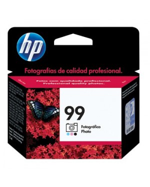 C9369WL - HP - Cartucho de tinta 99 preto ciano magenta