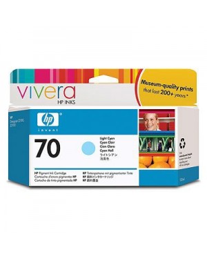 C9390A - HP - Cartucho de tinta ciano claro Designjet Z2100 Z3100 Z3200