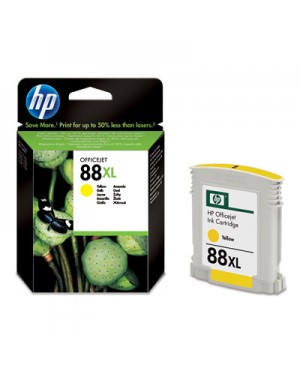 C9393AE#301 - HP - Cartucho de tinta amarelo 88XL