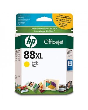 C9393AL - HP - Cartucho de tinta 88XL amarelo