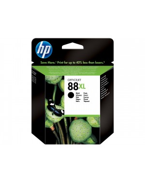 C9396AE - HP - Cartucho de tinta 88XL preto Officejet Pro K550 K5400 K8600 L7480 L7580 L7590 L7680 L7