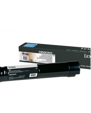 C950X2KG - Lexmark - Toner preto C950de