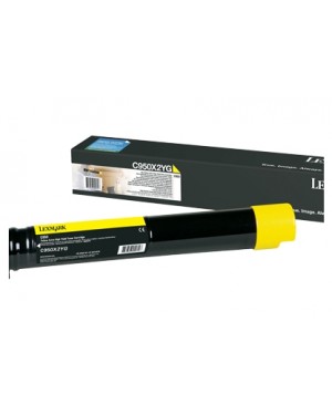 C950X2YG - Lexmark - Toner amarelo C950de