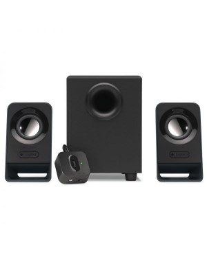 980-000942 - Logitech - Caixa de Som Subwoofer Z213 15W Bivolt Preta