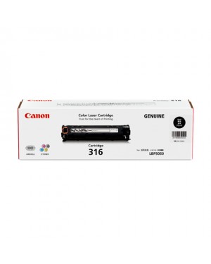 CART316BK - Canon - Toner 316 preto LASERSHOT LBP5050N
