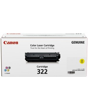 CART322Y - Canon - Toner 322 amarelo LASERSHOT LBP9100Cdn