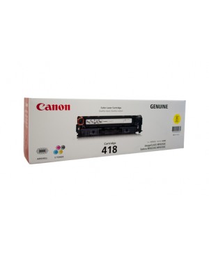 CART418Y - Canon - Toner 418 amarelo imageCLASS MF8350Cdn