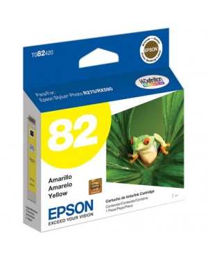 T082420-AL - Epson - Cartucho de Tinta Amarelo 82N