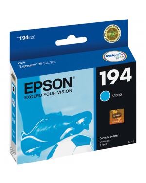 T194220 - Epson - Cartucho de Tinta Ciano 194