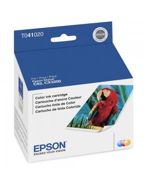 T041020-BR - Epson - Cartucho de Tinta Colorido c62
