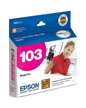 T103320-BR - Epson - Cartucho de Tinta Magenta 103