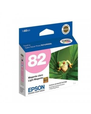 T082620-AL - Epson - Cartucho de Tinta Magenta Claro 82N