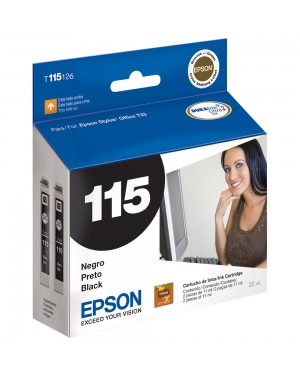 T115126-BR - Epson - Cartucho de Tinta Preto