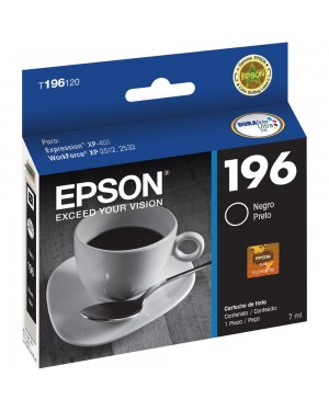 T196120 - Epson - Cartucho de Tinta Preto