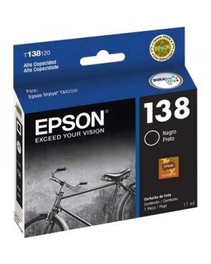 T138120-AL - Epson - Cartucho de Tinta Preto 138