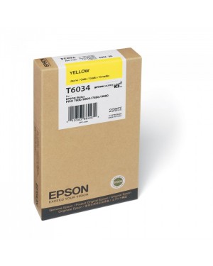 T603400 - Epson - Cartucho de Tinta UltraChrome Amarelo