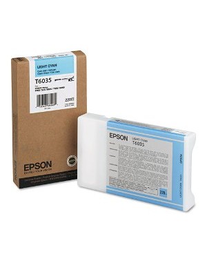 T603500 - Epson - Cartucho de Tinta UltraChrome Ciano Claro