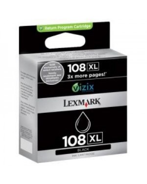 14N0476 - Lexmark - Cartucho jato de tinta 105XL Preto