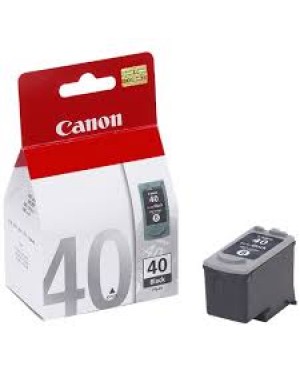 PG-40 - Canon - Cartucho Jato de Tinta Preto 16ML
