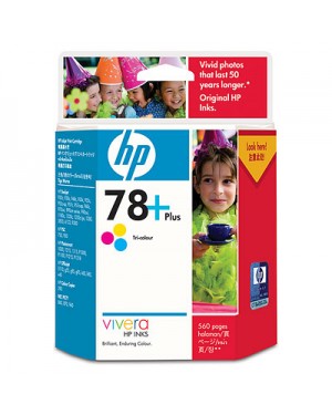 CB277AA - HP - Cartucho de tinta 78+ ciano magenta amarelo