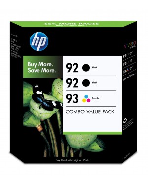 CB310BN - HP - Cartucho de tinta 92/92/93 preto ciano magenta amarelo