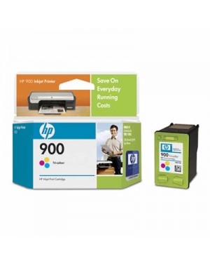 CB315AE - HP - Cartucho de tinta 900 ciano magenta amarelo