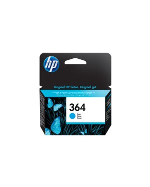 CB318EE - HP - Cartucho de tinta 364 ciano Deskjet 3070A Photosmart B8550 C53244 C5380 C63244 C6380
