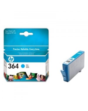 CB318EE (364 C) - HP - Cartucho de tinta 364 ciano