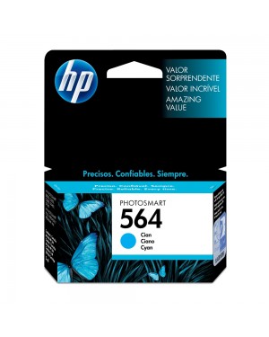 CB318WL - HP - Cartucho de tinta 564 ciano Photosmart D5460