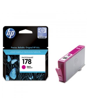 CB319HE - HP - Cartucho de tinta 178 magenta Photosmart B8553 Photo C5383 AllinOne C6383 D5463 Printer