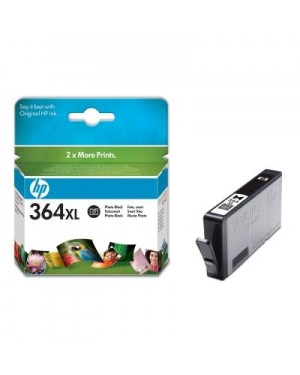 CB322EE (364 PB XL) - HP - Cartucho de tinta 364 preto