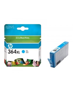 CB323E - HP - Cartucho de tinta 364XL ciano Photosmart