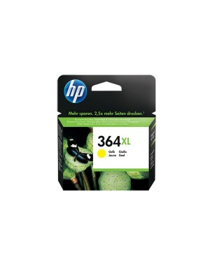 CB325EE - HP - Cartucho de tinta 364XL amarelo Deskjet 3070A Photosmart B8550 C53244 C5380 C63244 C6380