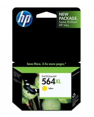 CB325W - HP - Cartucho de tinta 564XL amarelo Photosmart D5400 D7500