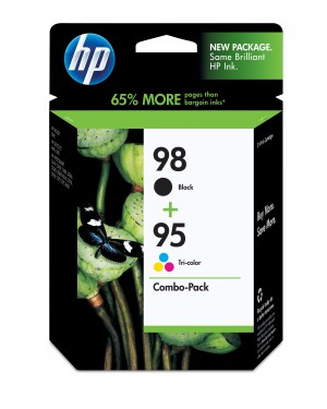 CB327FN - HP - Cartucho de tinta 95/98 preto ciano magenta amarelo Deskjet 6540