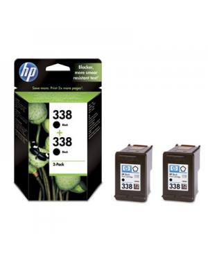 CB331E - HP - Cartucho de tinta 338 preto Photosmart 8450 8150 2710 & 2610 Printers PSC 2350 AllinO