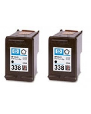 CB331EEBL - HP - Cartucho de tinta 338 preto Photosmart 8450 8150 2710 2610 PSC 2350 Officejet 7410 73