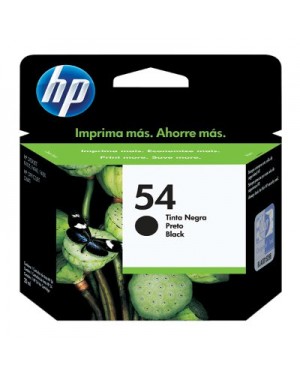 CB334AL - HP - Cartucho de tinta 54 preto