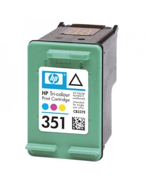 CB337E - HP - Cartucho de tinta 351 ciano magenta amarelo Photosmart C4400 C4500