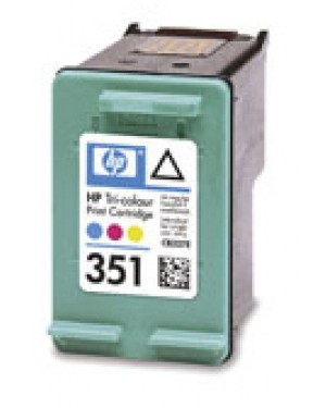 CB337EEBL - HP - Cartucho de tinta 351 ciano magenta amarelo J5700 C5200 C4300 C4200 D4200