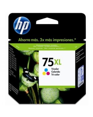 CB338WB - HP - Cartucho de tinta 75XL ciano magenta amarelo Officejet J5780