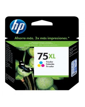 CB338WL - HP - Cartucho de tinta 75XL ciano magenta amarelo Officejet J5780