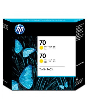 CB345A - HP - Cartucho de tinta amarelo Designjet Z2100 Z3100 Z3200