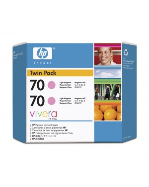 CB346A - HP - Cartucho de tinta 70 magenta clara Designjet Z2100 Z3100 Z3200