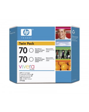 CB350A - HP - Cartucho de tinta 70 otimizador brilho Designjet Z2100 Z3100 Z3200